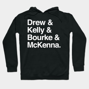 The Dubliners / Classic Line-Up Names List Hoodie